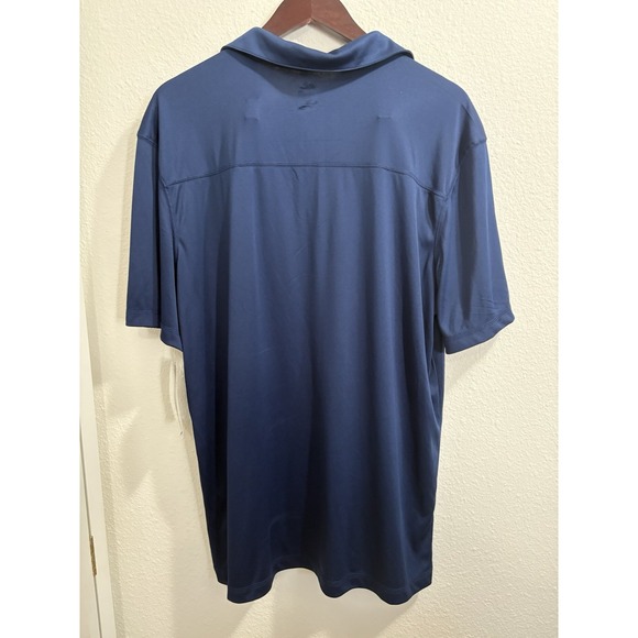 NWT Majestic Seattle Mariners MLB Men's Short Sleeve Polo XL Blue - Picture 6 of 8